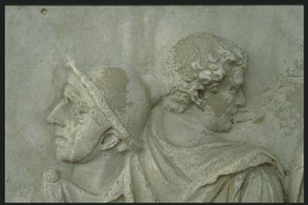 Auxiliary and Roman officer
