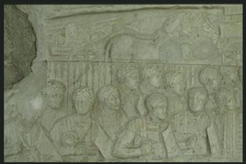 Roman army on the march