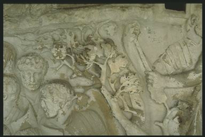 Detail of Roman soldiers