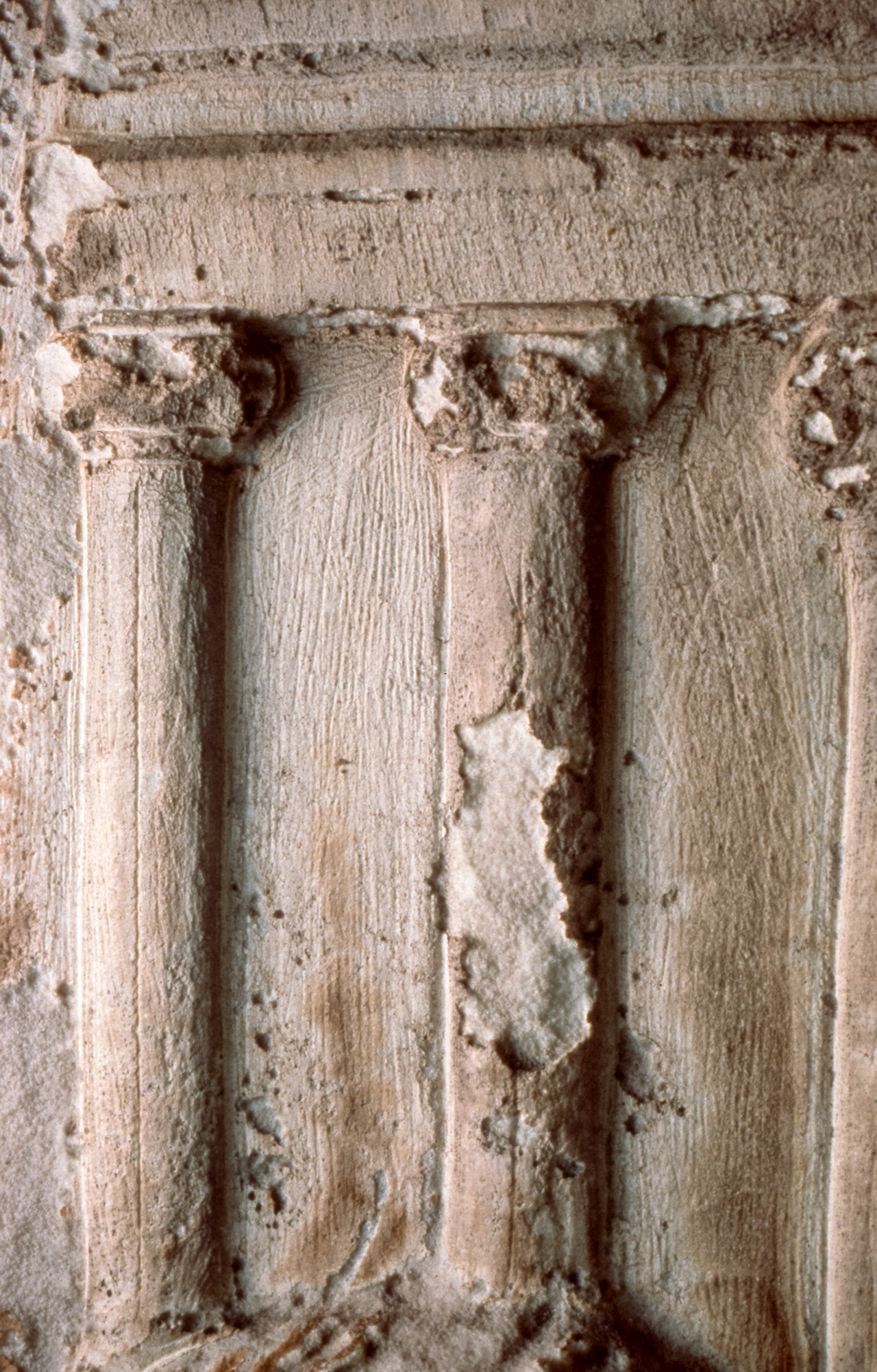 Temple portico
