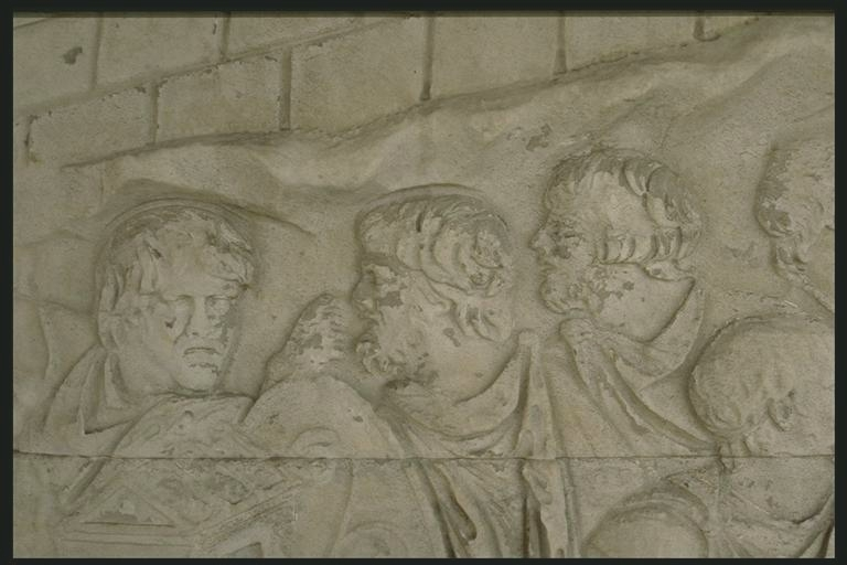 Dacians in their fort