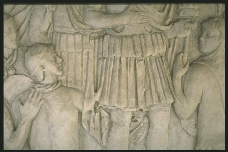 Lower body of Trajan