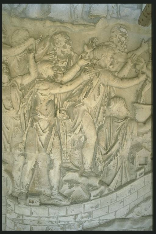 Dacians receiving poison(?)