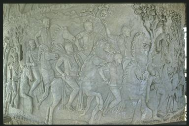 Roman cavalry in the mountains