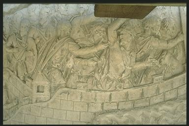Fleeing Dacians