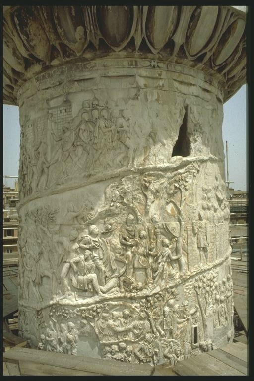 Top portion of column, west-northwest