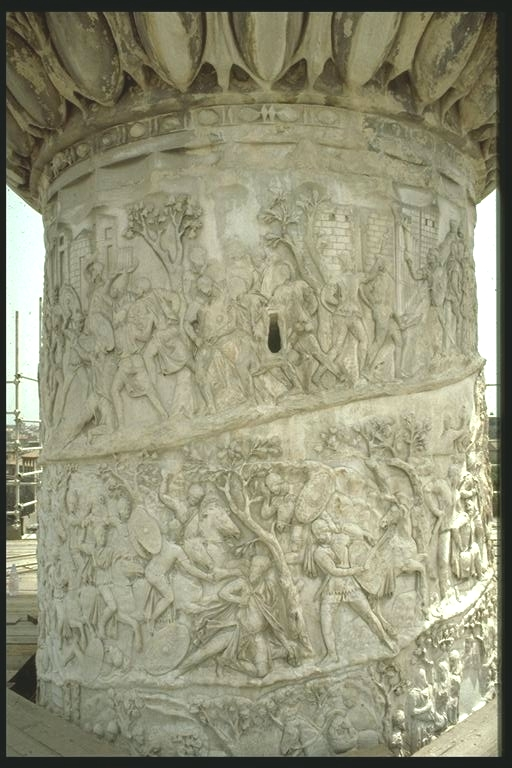 Top portion of column, northwest