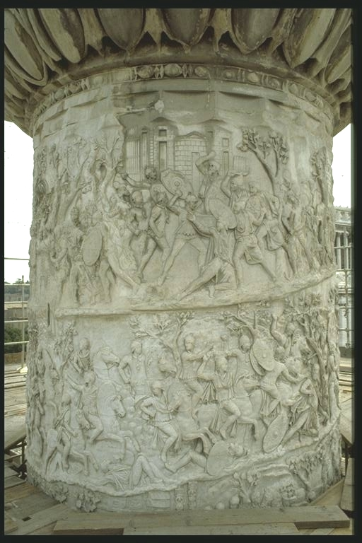 Top portion of column, north