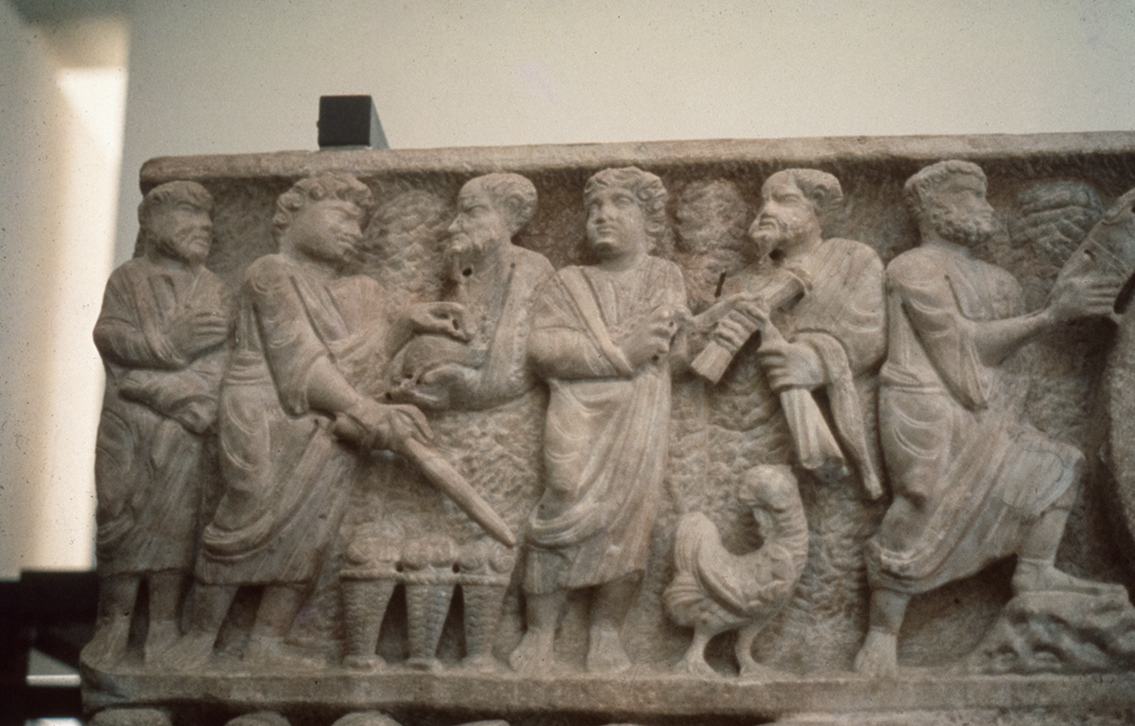 Unfinished sarcophagus