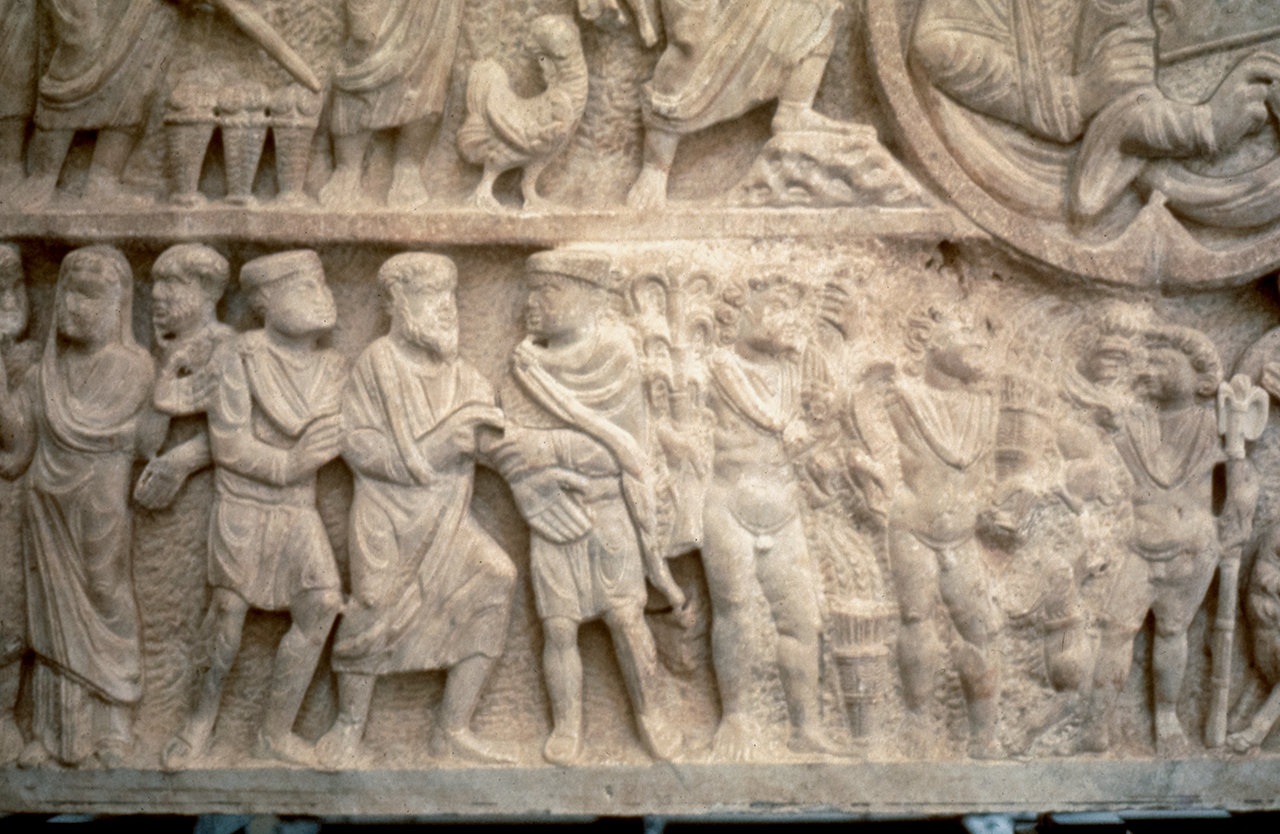 Unfinished sarcophagus