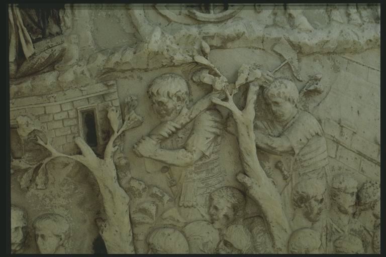 Legionaries working