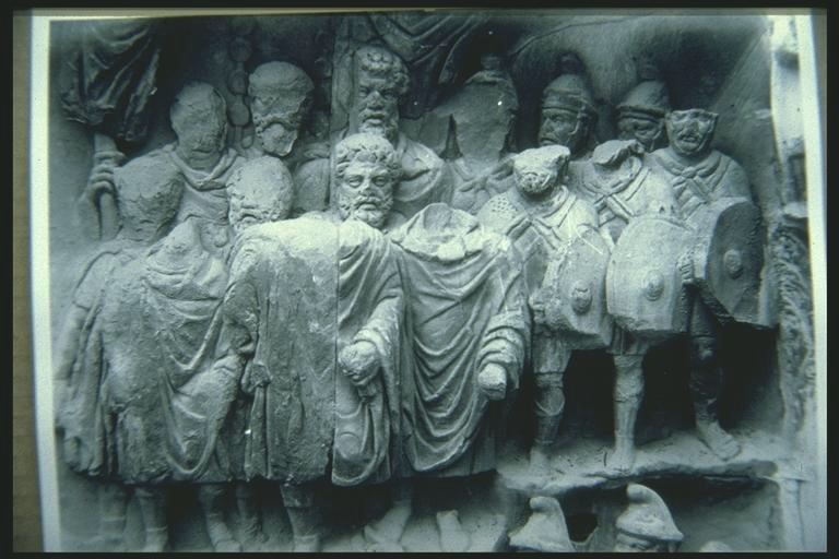 Arch of Septimius Severus, detail